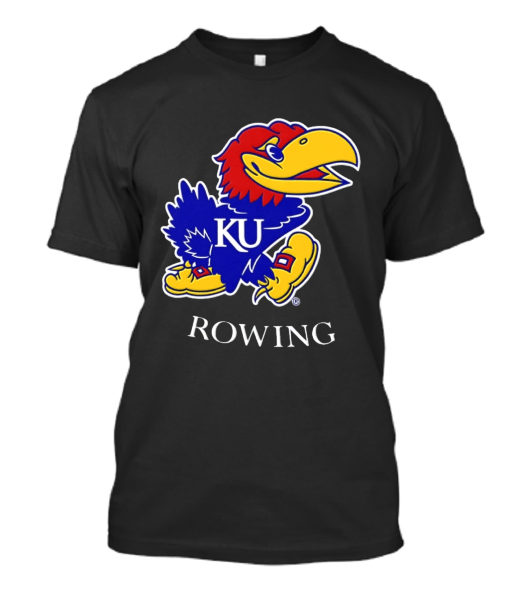 Kansas Jayhawks KU Rowing T-Shirt