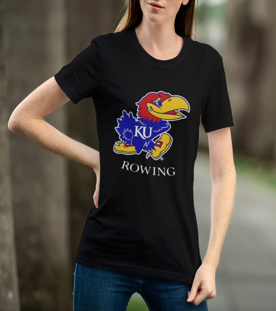 Kansas Jayhawks KU Rowing T-Shirt