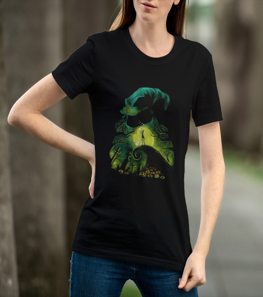Boogie Nights Jack Skellington Halloween Graveyard Scene T-Shirt