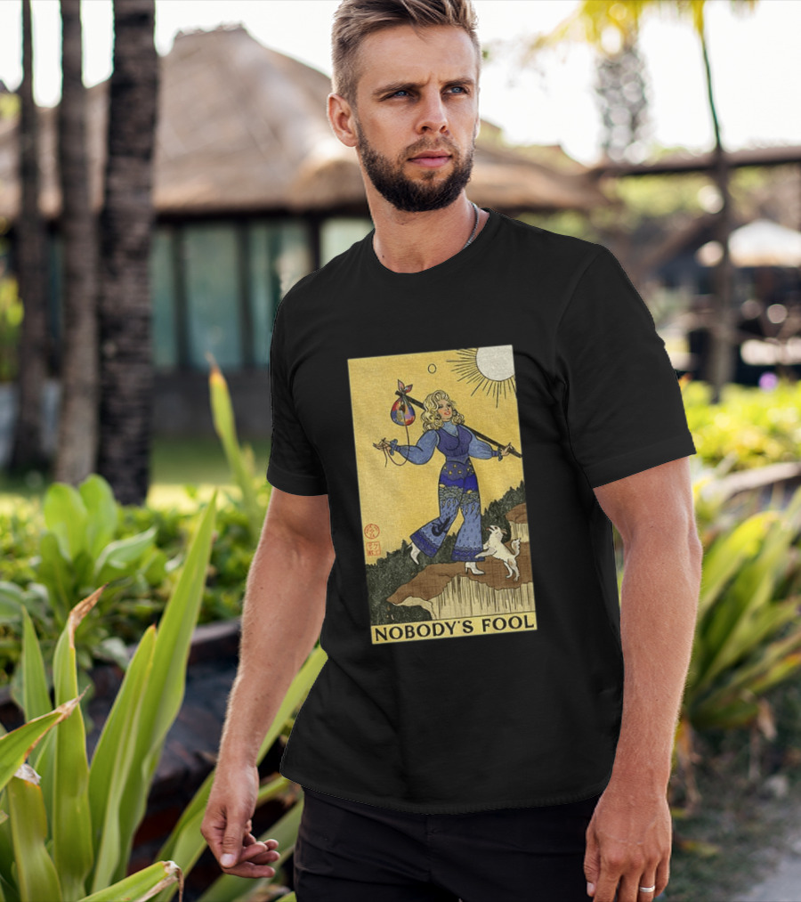 Dolly Parton Nobody's Fool Tarot Card Sun T-Shirt