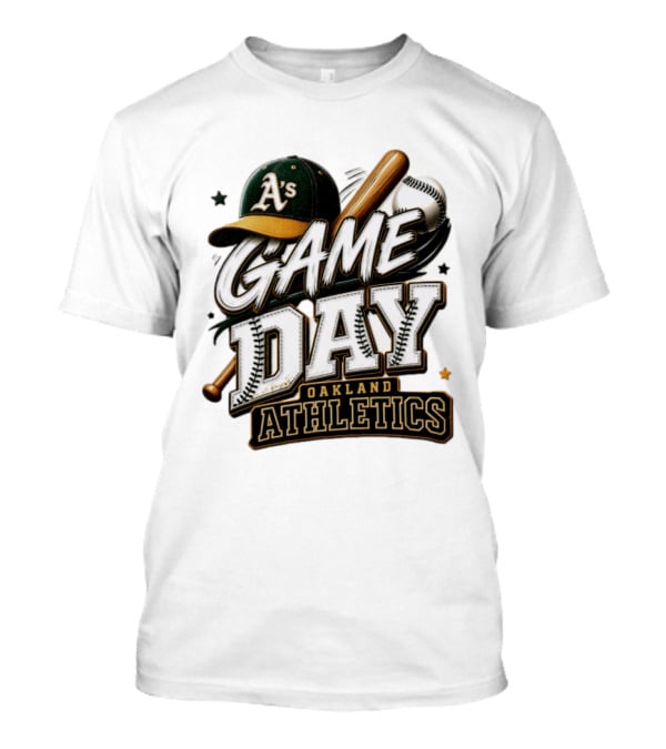 Oakland Athletics MLB Game Day A's Baseball 2026 T-Shirt