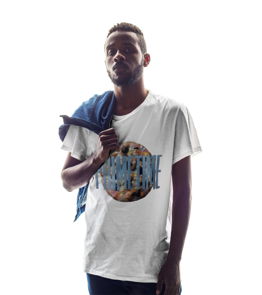 Primetime Iridescent Rainbow Tie Dye Chocolate Cookie T-Shirt
