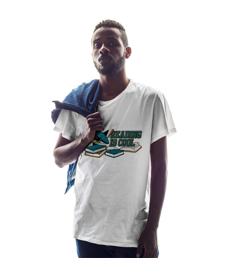 San Jose Sharks Reading Is Cool Books And Shark With Pencil T-Shirt