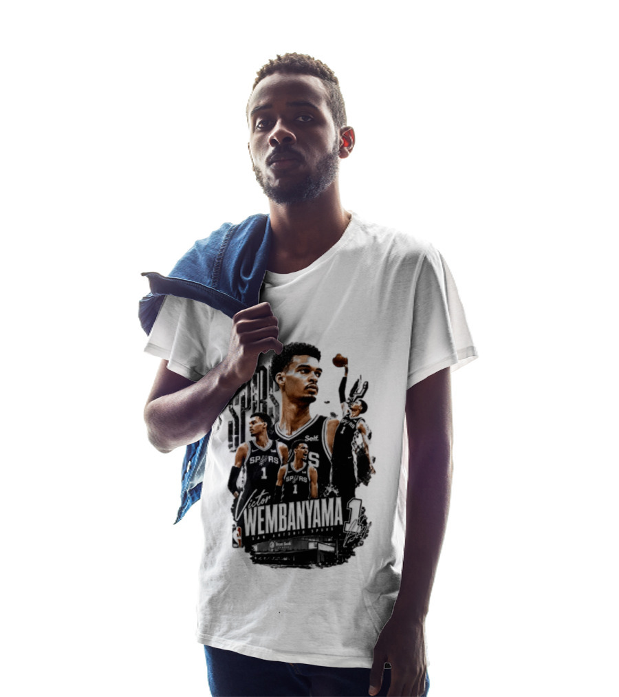Victor Wembanyama San Antonio Spurs NBA Basketball Self 1 T-Shirt