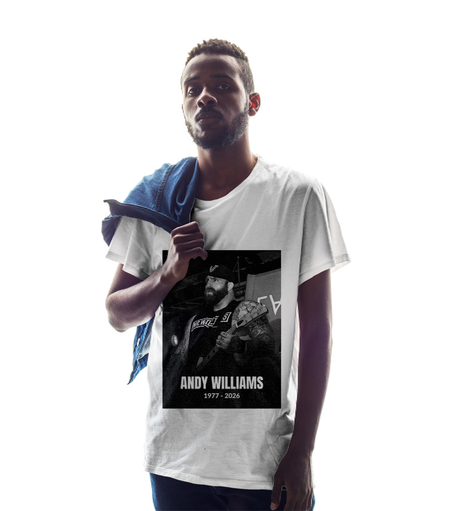 Andy Williams 1977 2026 Every Time I Die T-Shirt