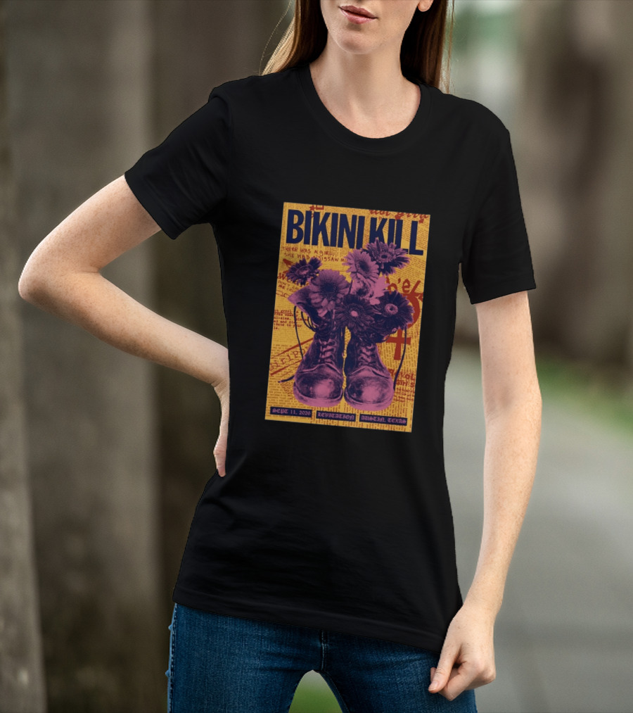 Bikini Kill Levitation Festival Austin Texas Sept 11 2026 T-Shirt