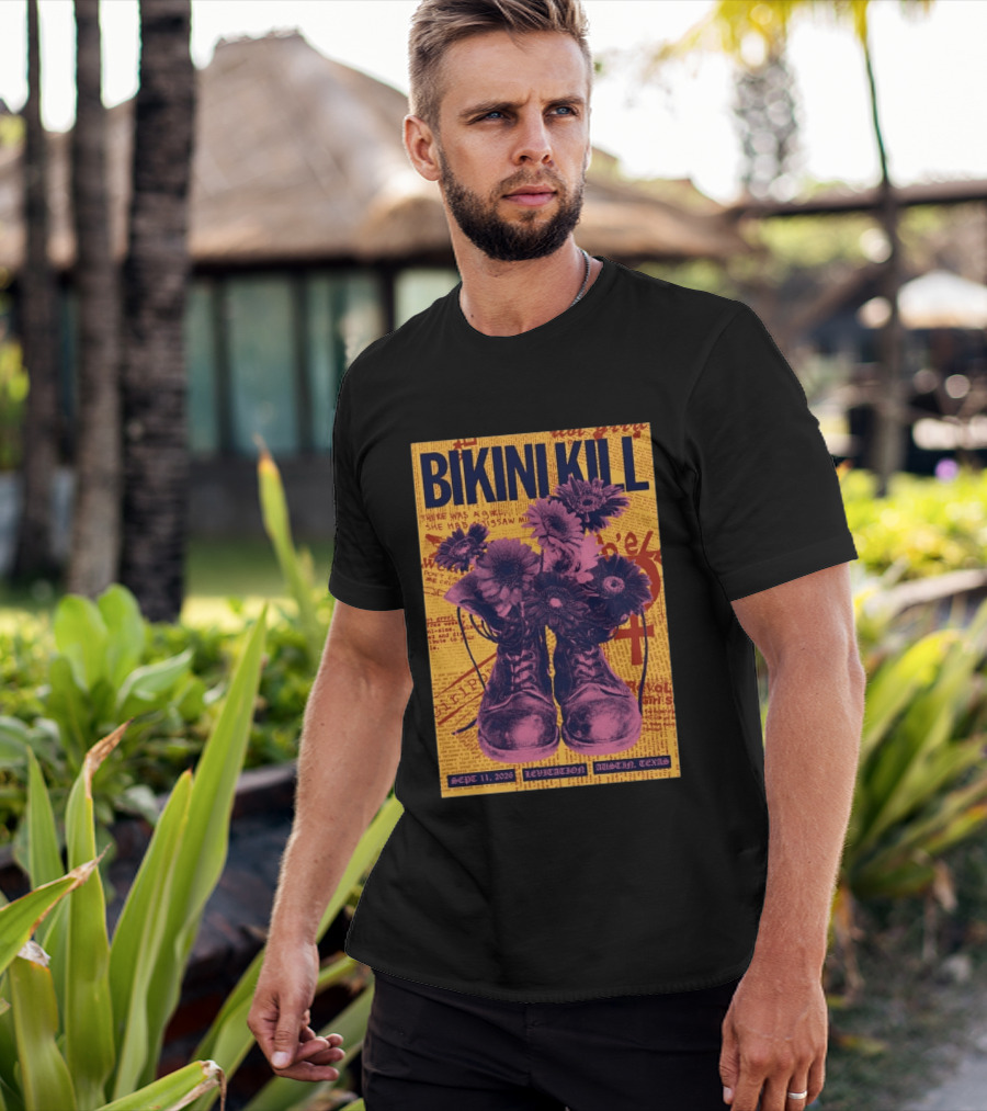 Bikini Kill Levitation Festival Austin Texas Sept 11 2026 T-Shirt