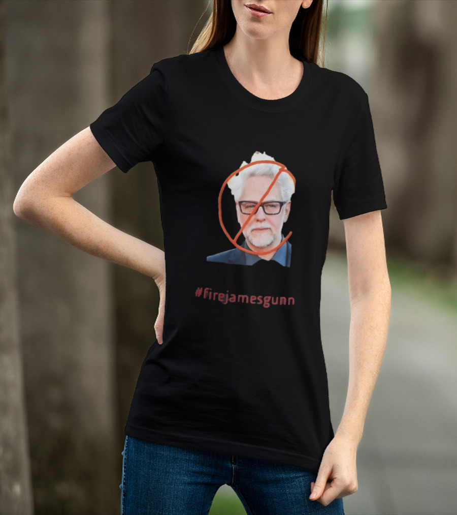#FireJamesGunn Photo Red No T-Shirt