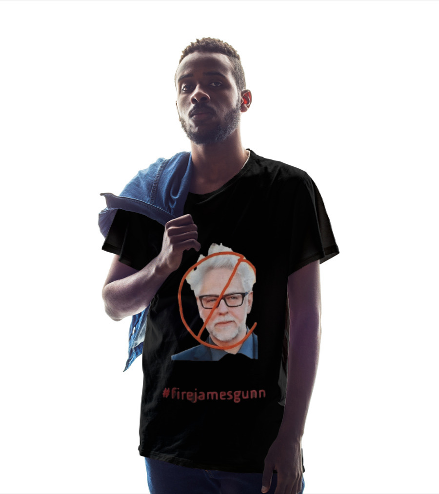 #FireJamesGunn Photo Red No T-Shirt