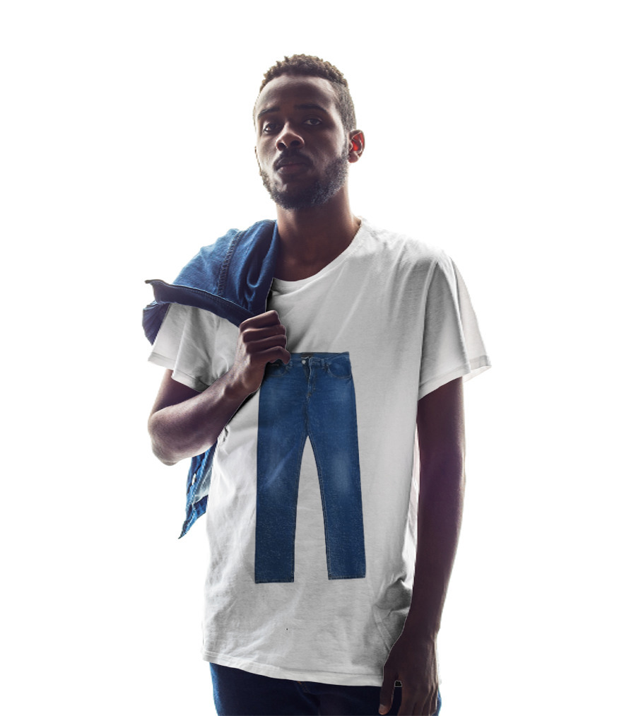 Jirt Jeans Classic Denim T-Shirt