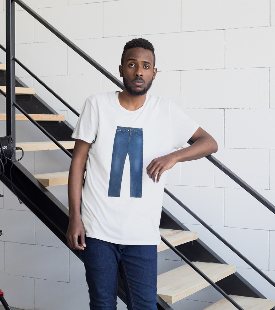 Jirt Jeans Classic Denim T-Shirt