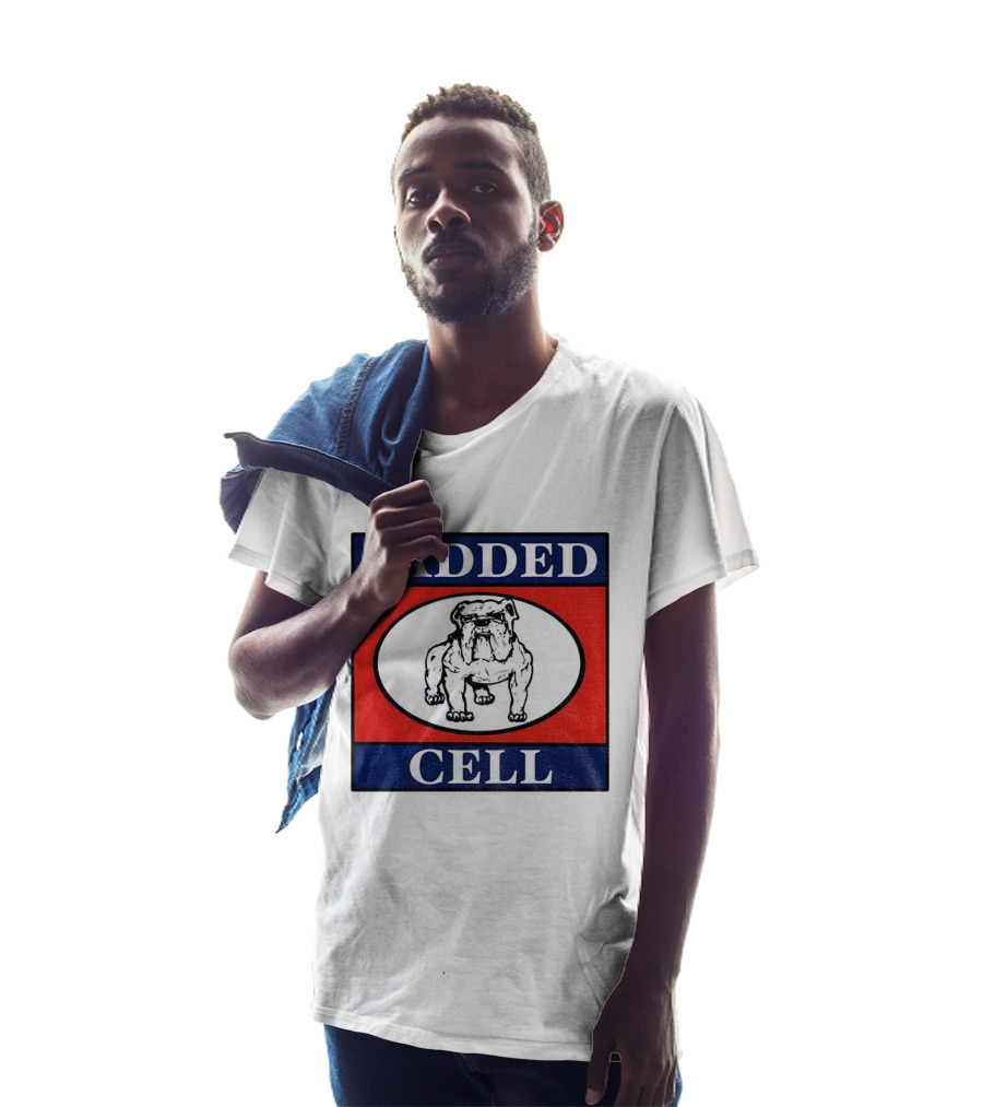 Punk Rock Padded Cell Bulldog Oval T-Shirt