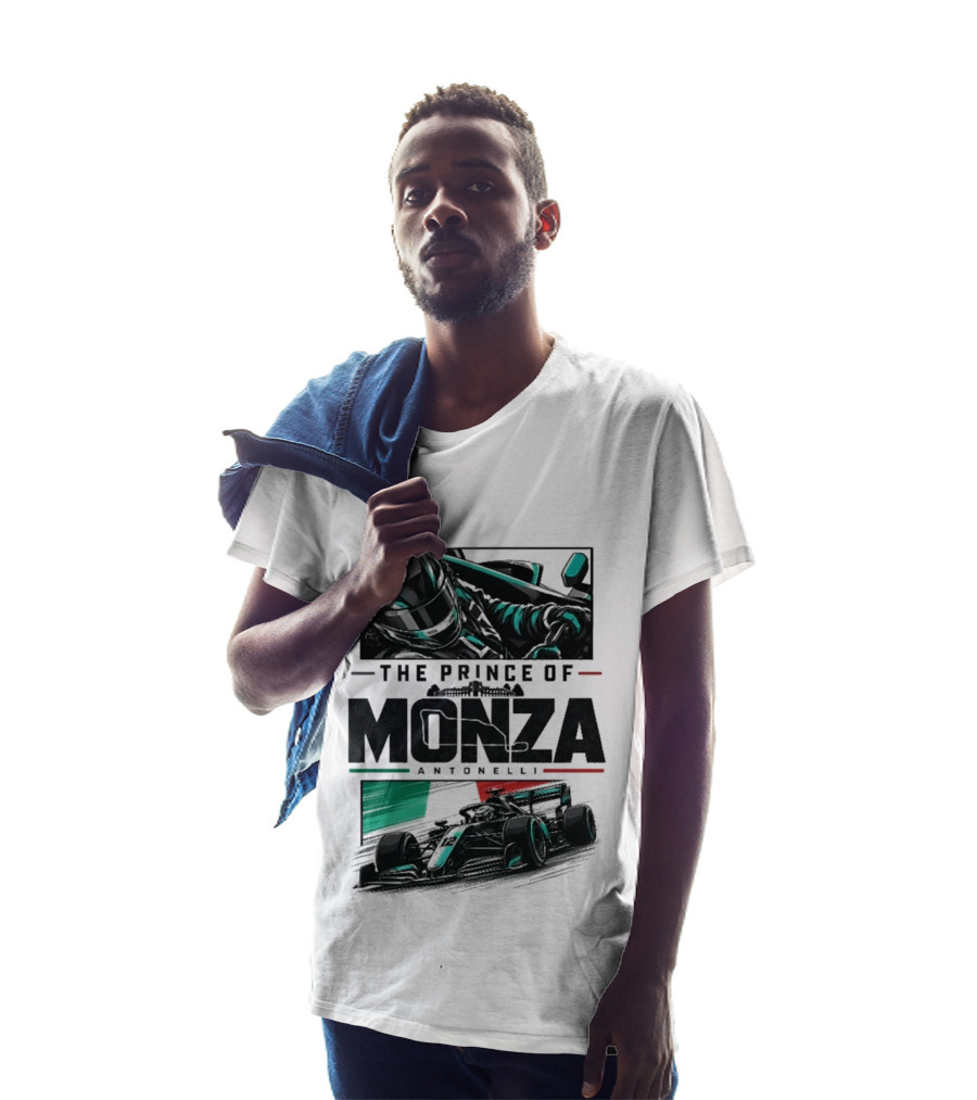 The Prince Of Monza Antonelli Racing Car T-Shirt
