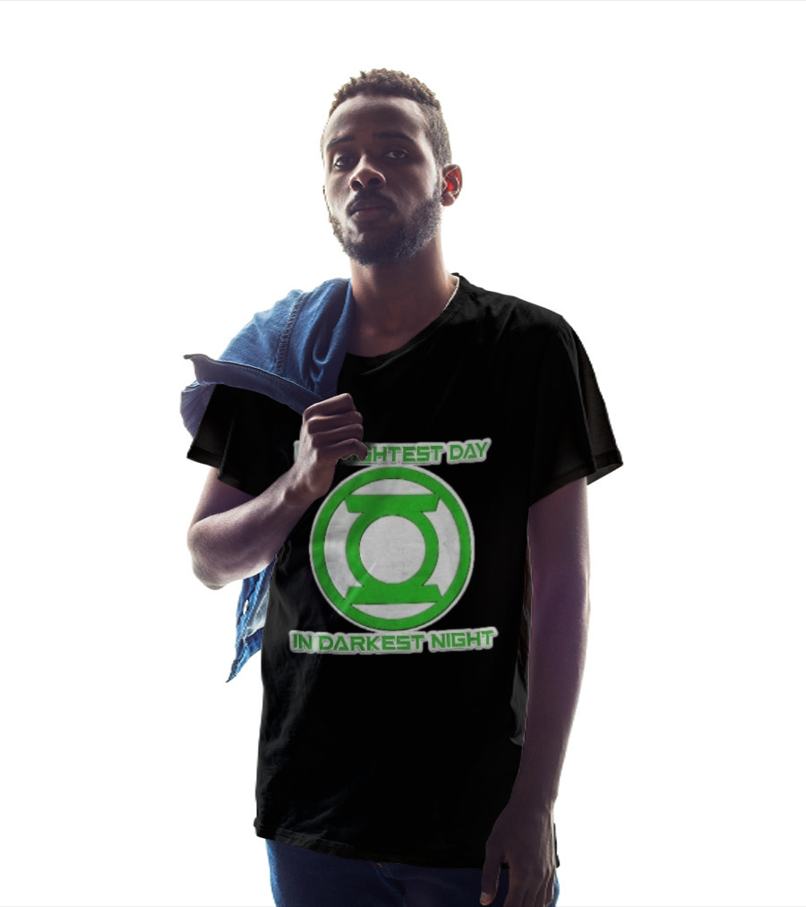 Green Lantern In Brightest Day In Darkest Night T-Shirt