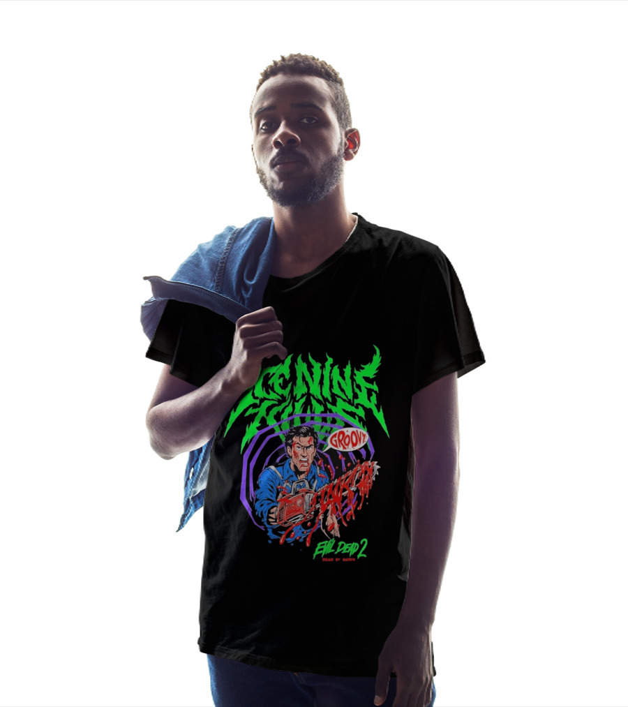 Ice Nine Kills Groovy Evil Dead 2 Blood Guts 2026 T-Shirt
