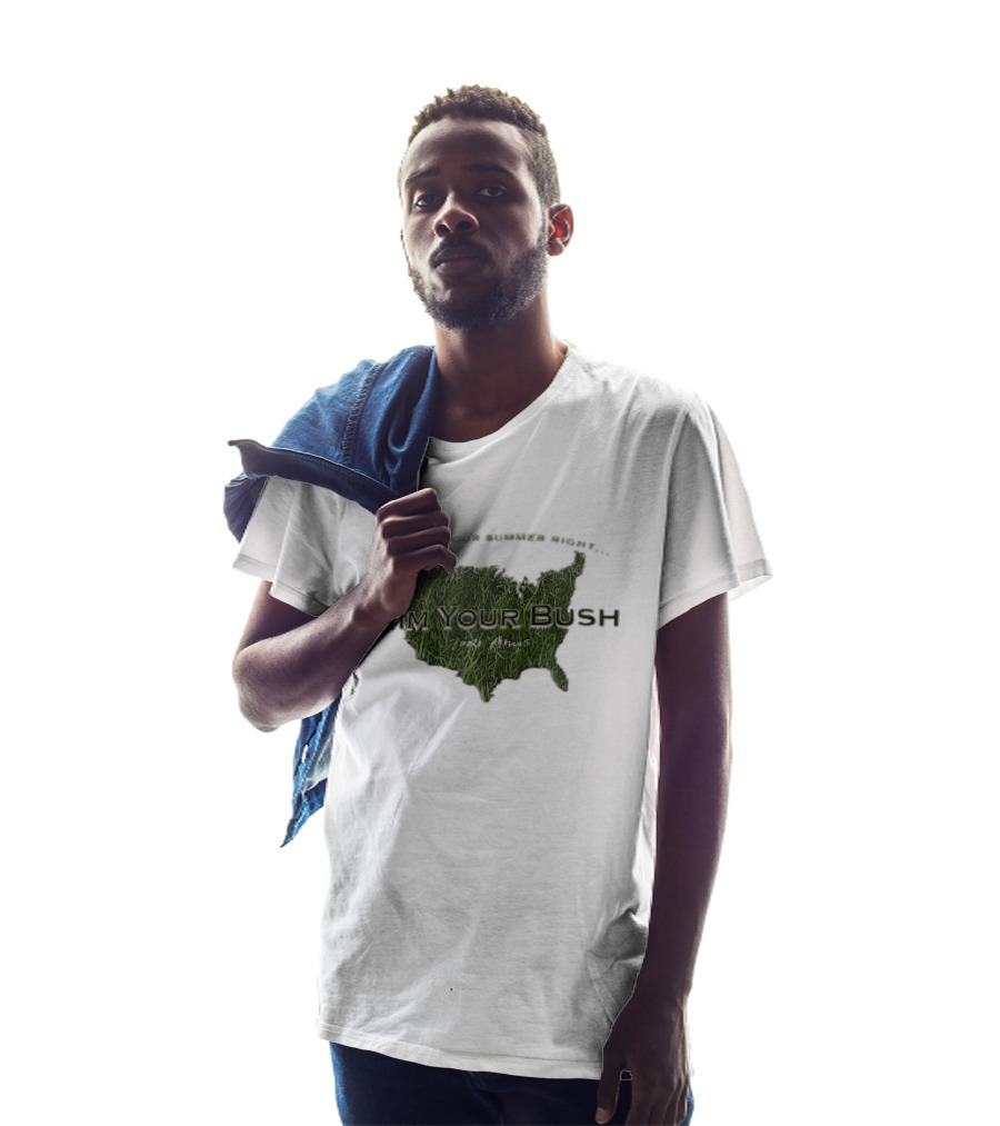 Start Your Summer Right Trim Your Bush Tori Amos USA Map T-Shirt