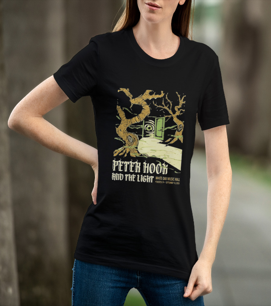 Peter Hook And The Light White Oak Music Hall Houston September 10 2026 Event T-Shirt