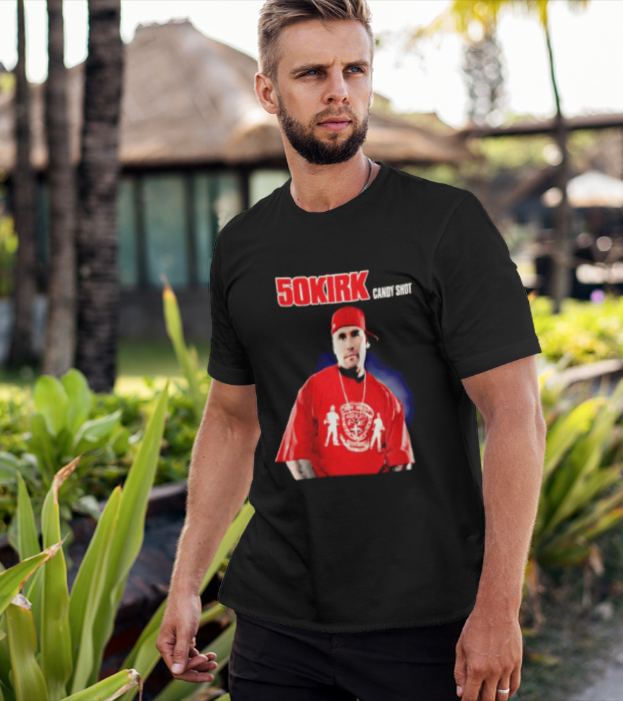 50KIRK Candy Shot Man Red Outfit T-Shirt