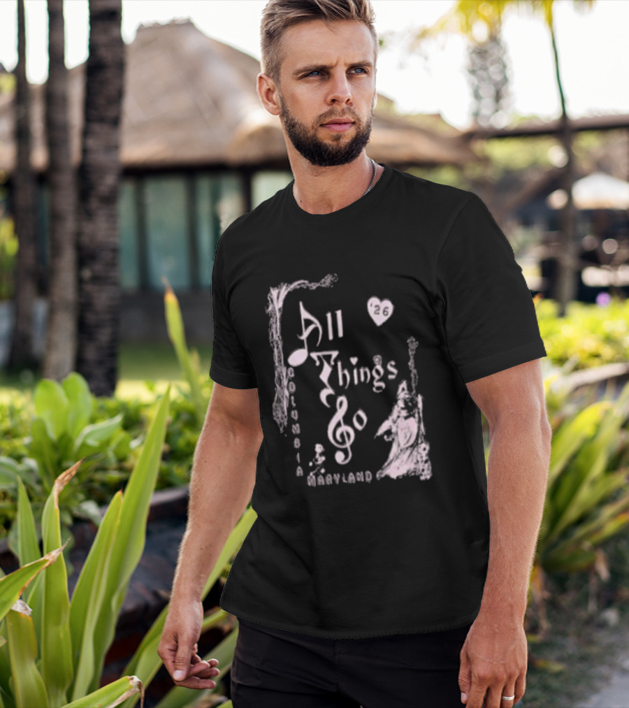 All Things Go NYC Festival 2026 DC Garden Angel T-Shirt