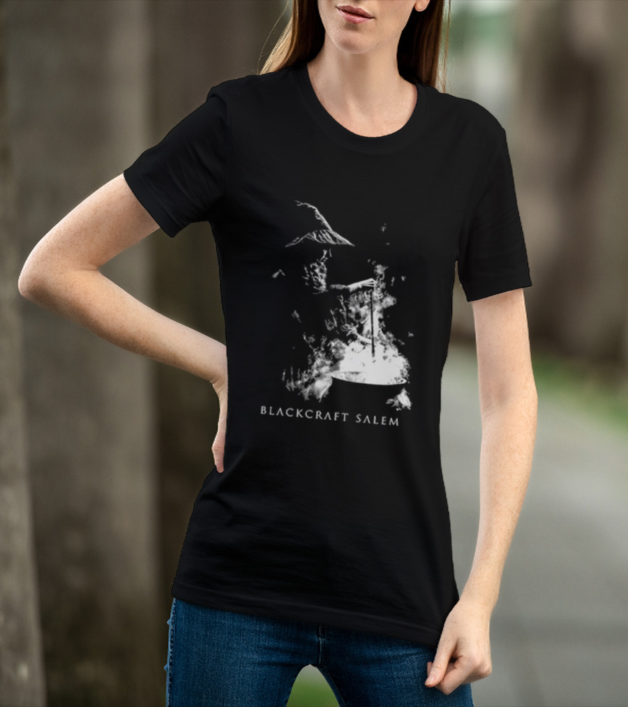 Blackcraft Salem Don't Tell Me How To Be A Witch If I Wanted Rules I'd Go To Church T-Shirt