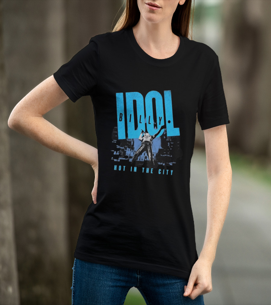 Billy Idol Hot In The City Las Vegas Show 2026 T-Shirt
