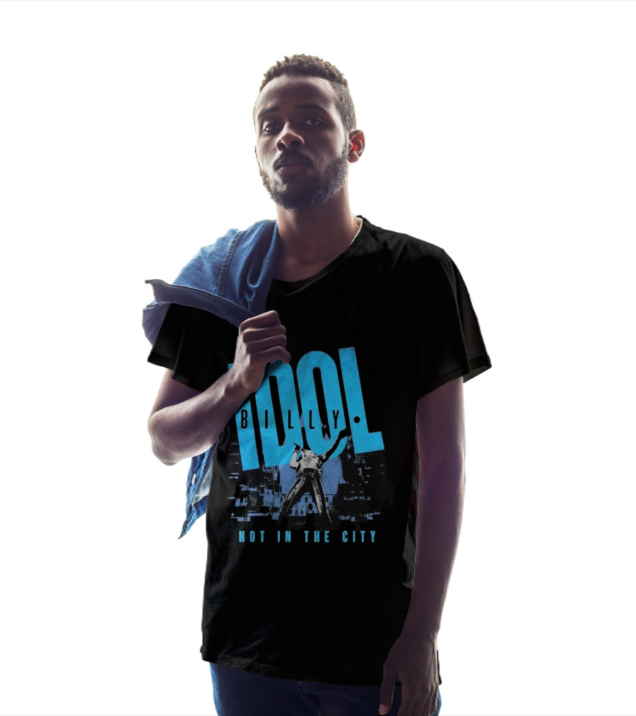 Billy Idol Hot In The City Las Vegas Show 2026 T-Shirt