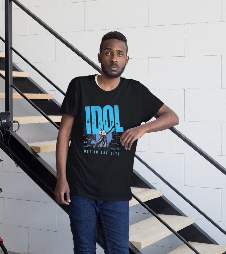 Billy Idol Hot In The City Las Vegas Show 2026 T-Shirt