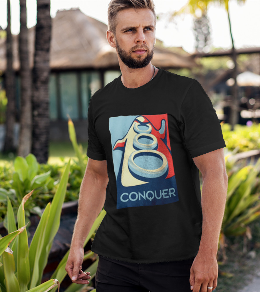 Conquer Penguin Three Rings T-Shirt