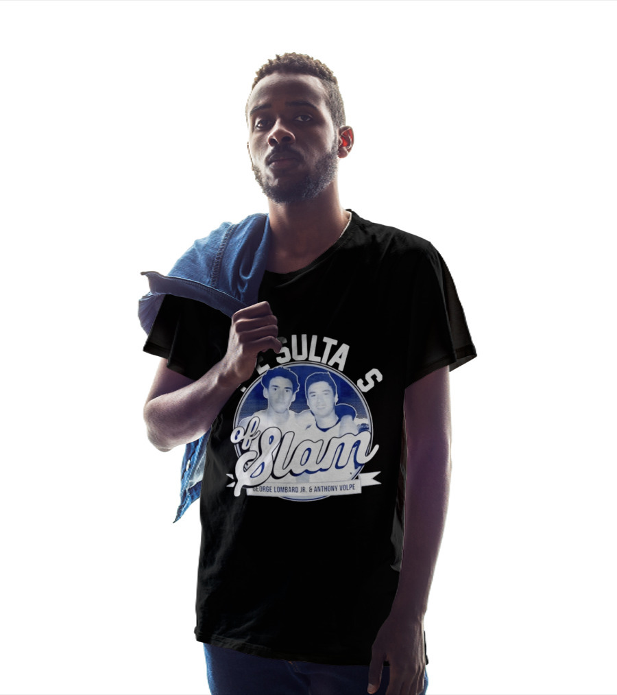 New York Yankees The Sultans Of Slam George Lombard Jr. Anthony Volpe T-Shirt