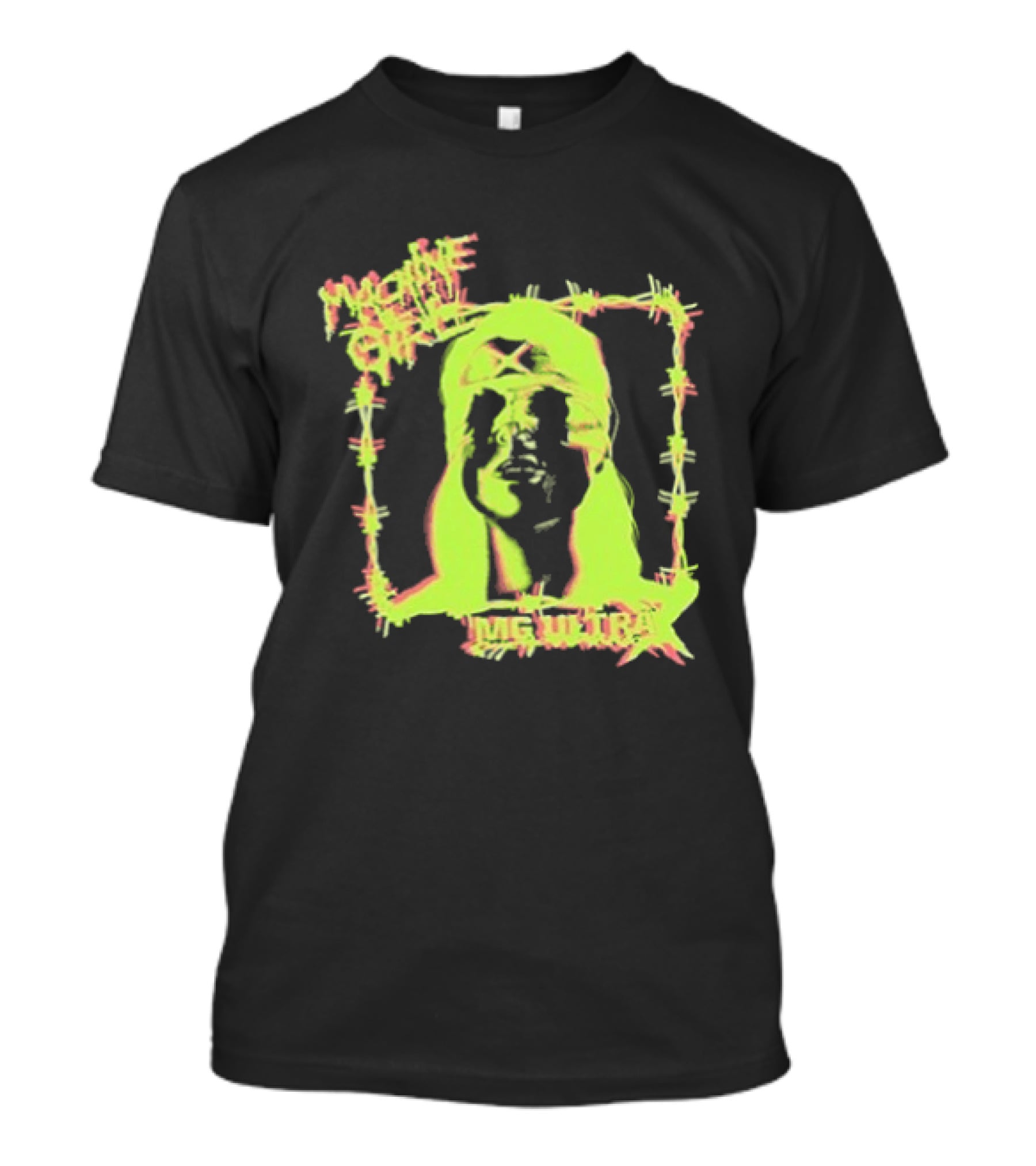 Machine Girl MG Ultra 2026 Tour Neon T-Shirt