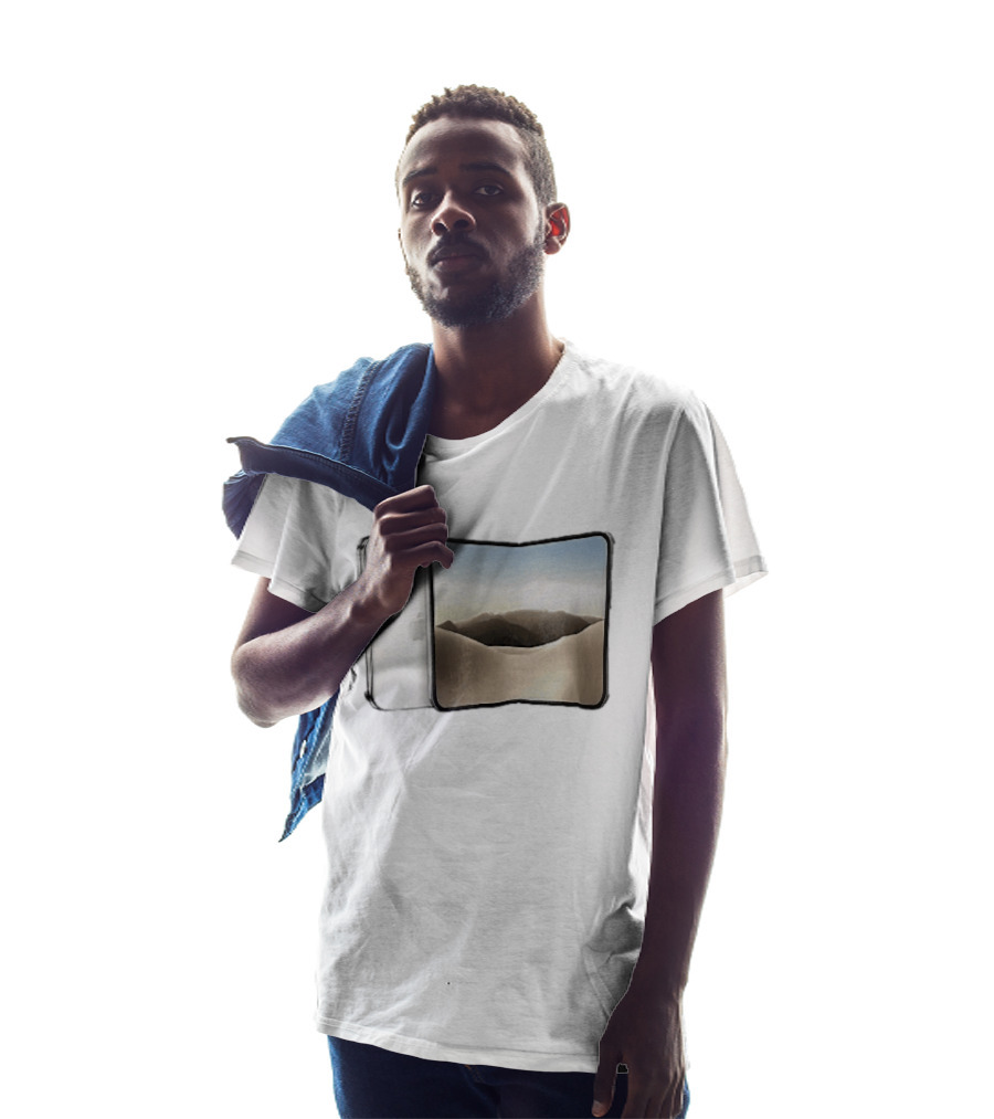 Apple Foldable Smartphone Concept Desert Landscape Screen T-Shirt