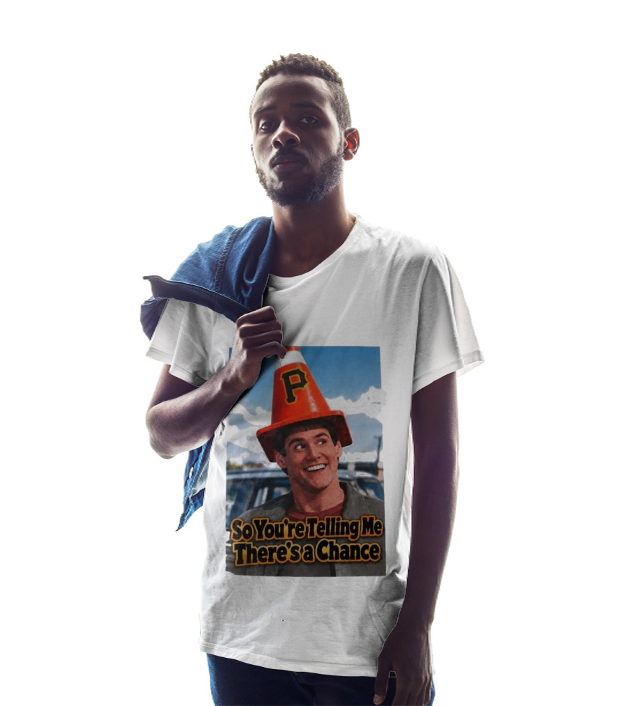 Jim Carrey Cone Hat P So You're Telling Me There's A Chance T-Shirt