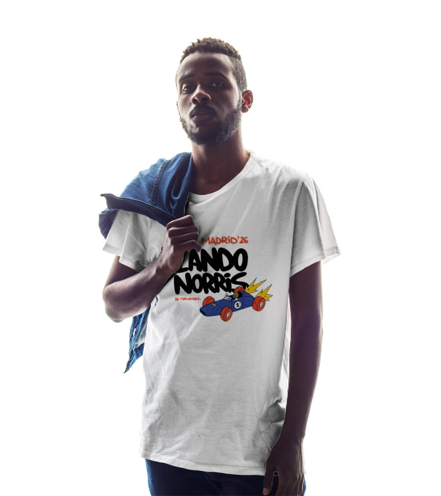 Maddio's Lando Norris Racing Car T-Shirt