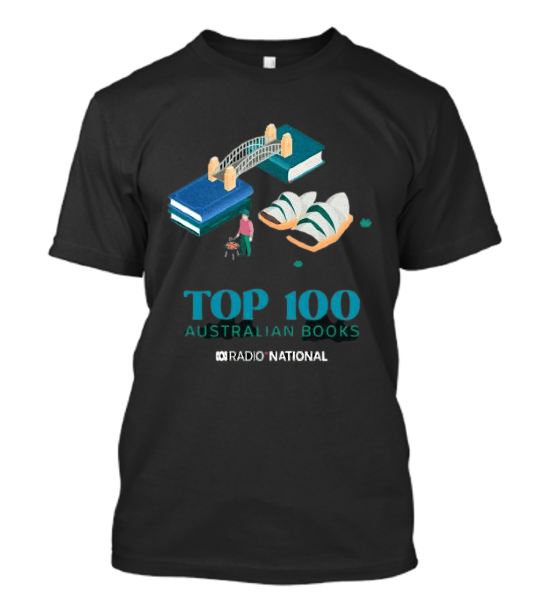 Top 100 Australian Books ABC Radio National T-Shirt