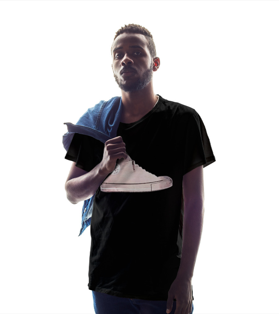 Converse Matte Chuck Taylor All Star High Top Sneaker T-Shirt
