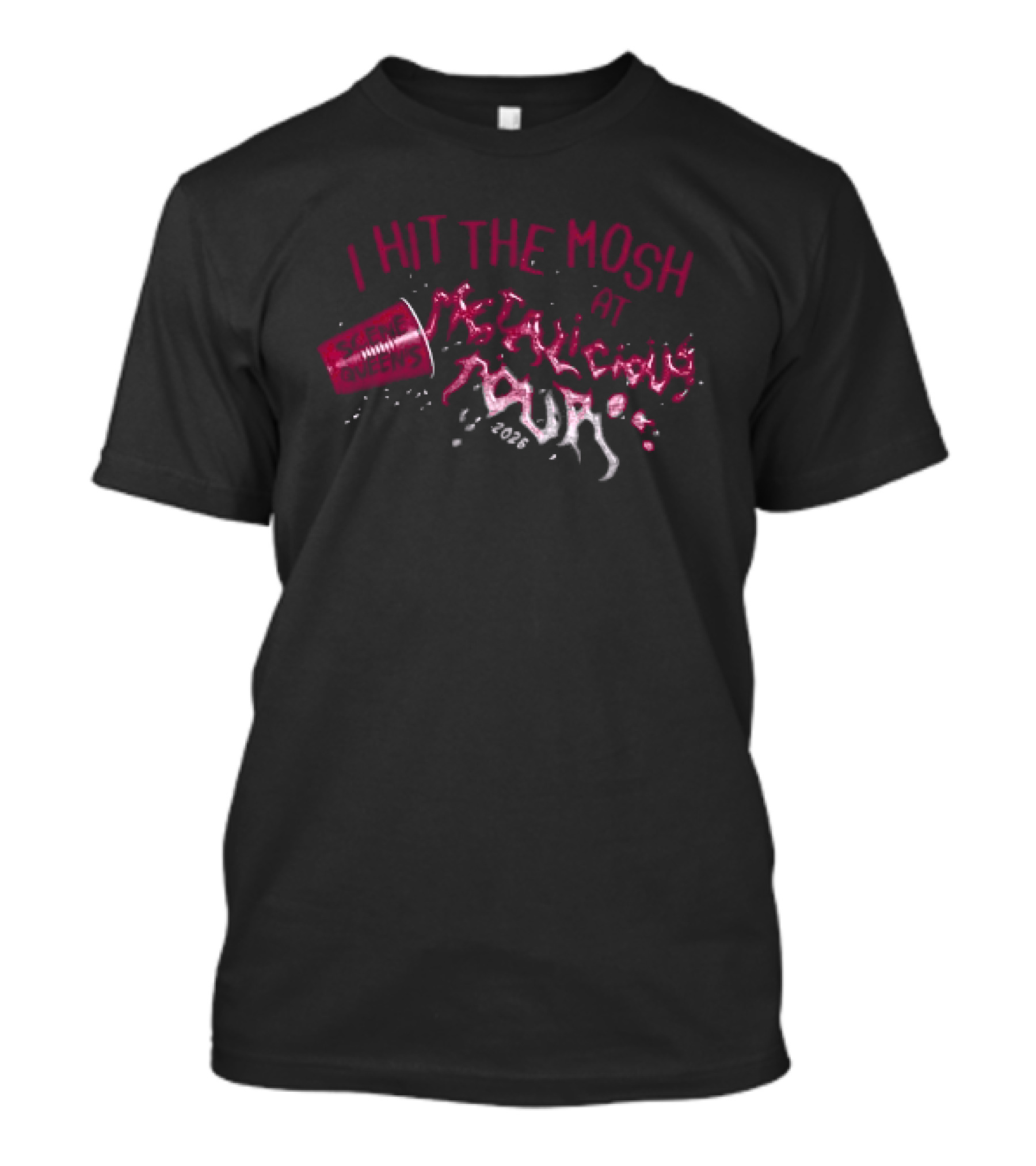 Scene Queen I Hit The Mosh Tour Cup T-Shirt
