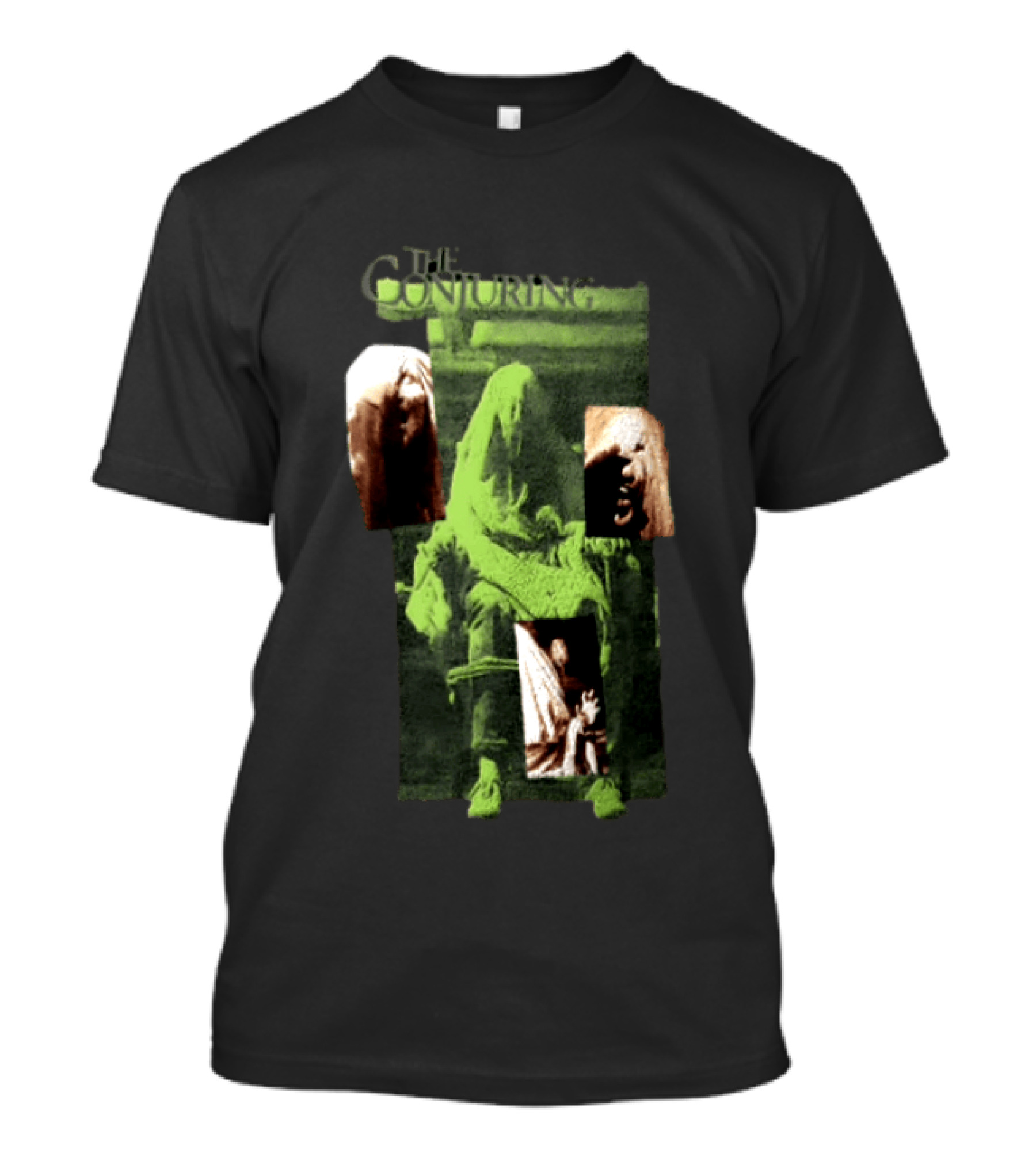 The Conjuring Horror Imagery And Eerie Figures T-Shirt