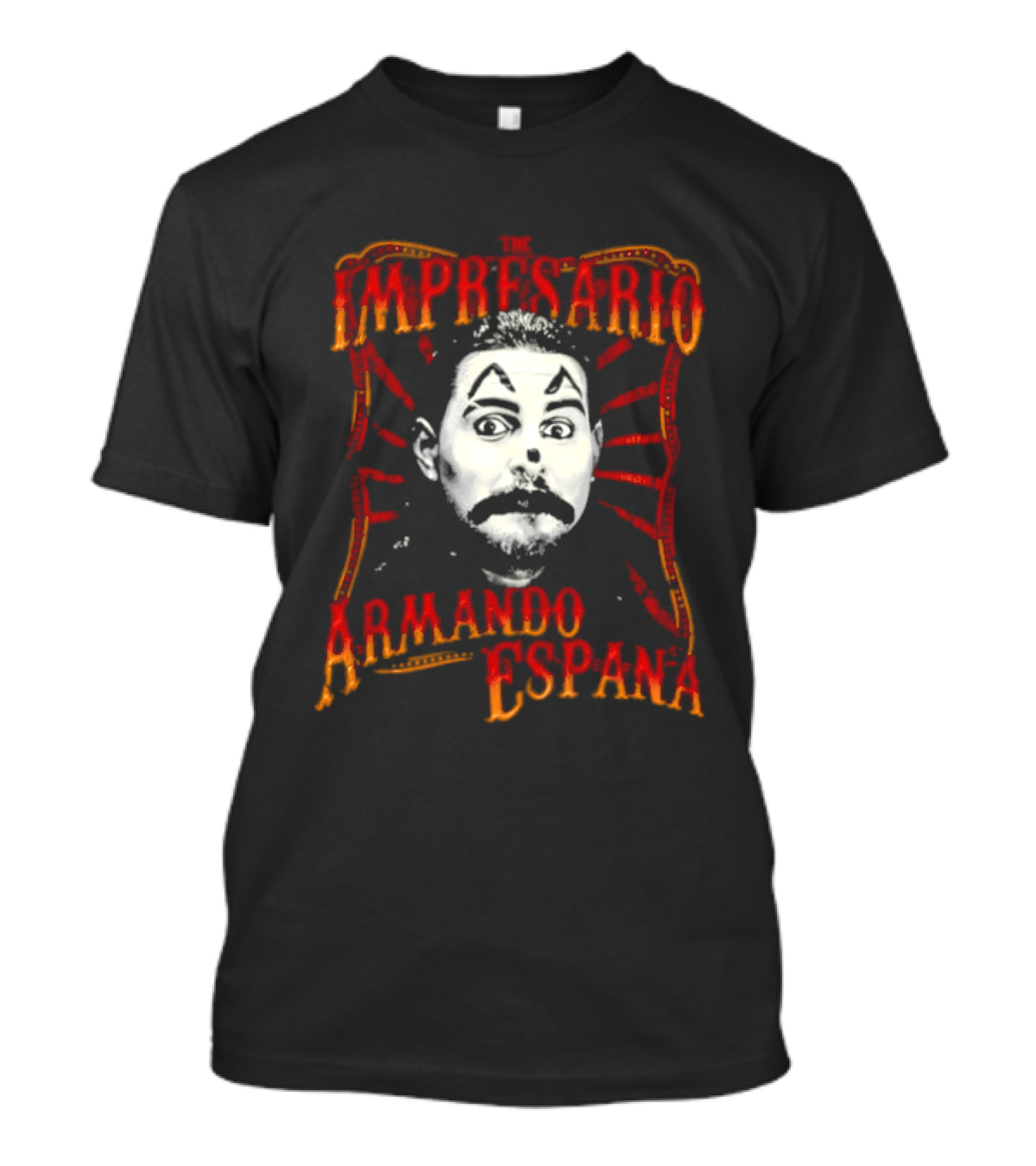 Impresario Armando Espana Clown Face T-Shirt
