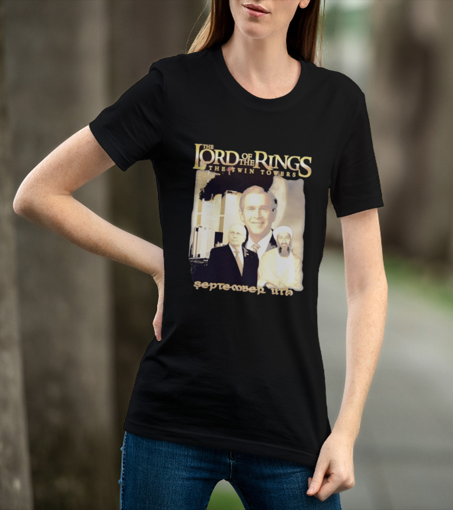The Lord Of The Rings The Twin Towers September 11th T-Shirt