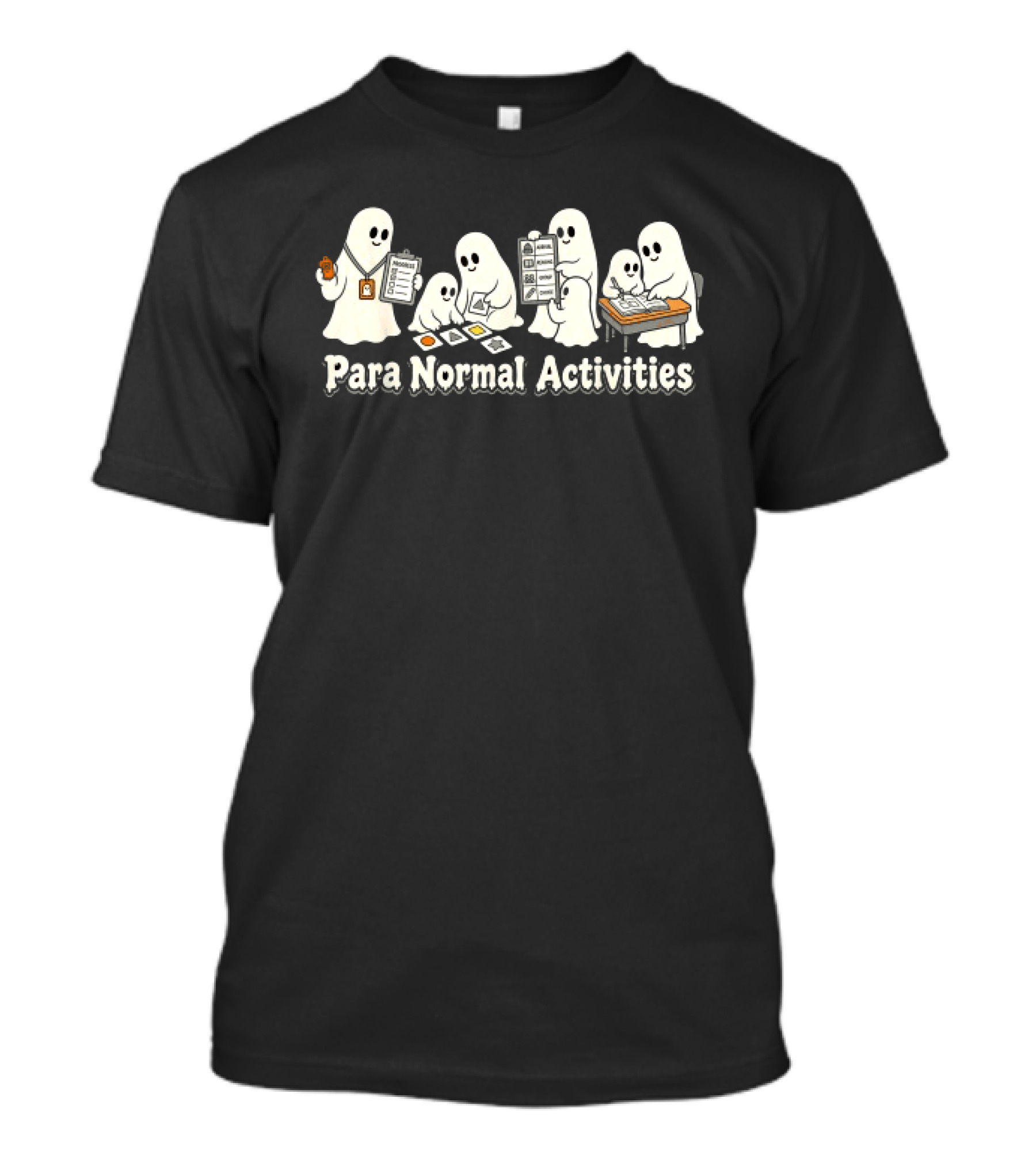 Para Normal Activities Halloween Ghosts Family Séance T-Shirt