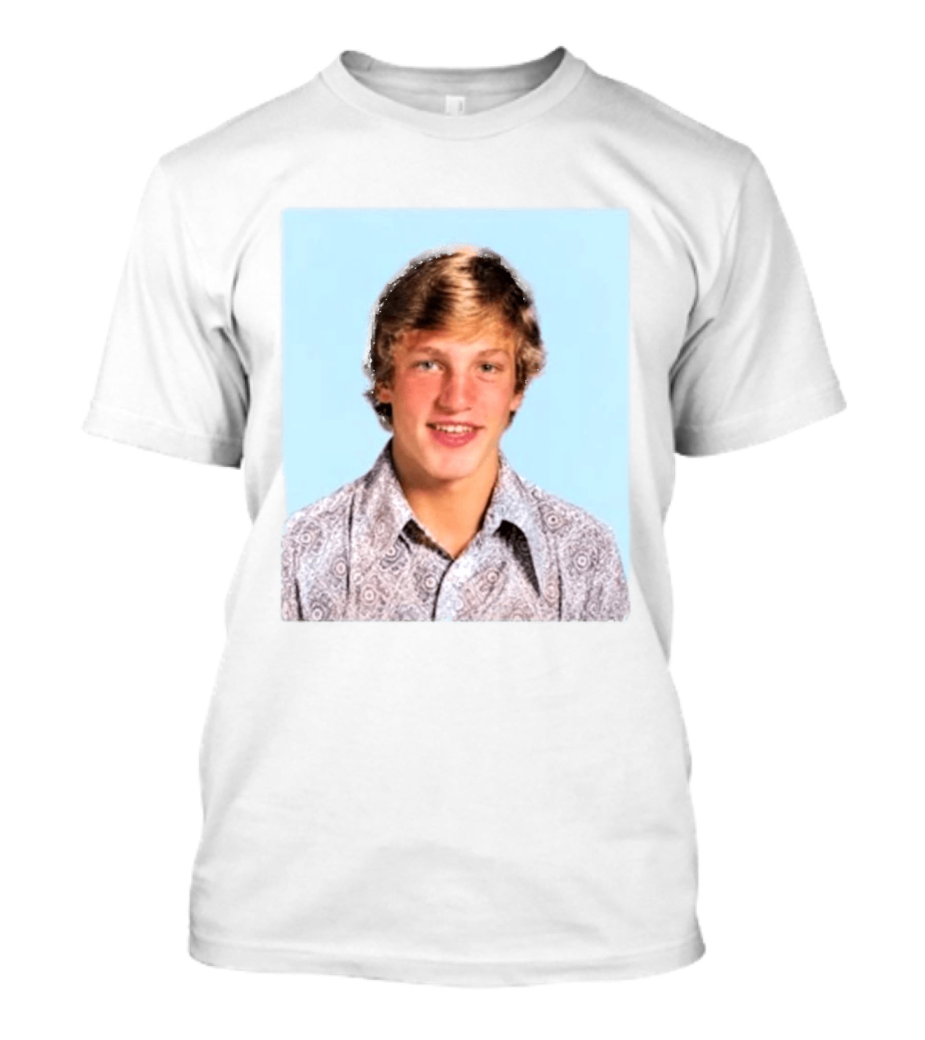 Awesome Matthew McConaughey High School Photo Retro Vibe T-Shirt