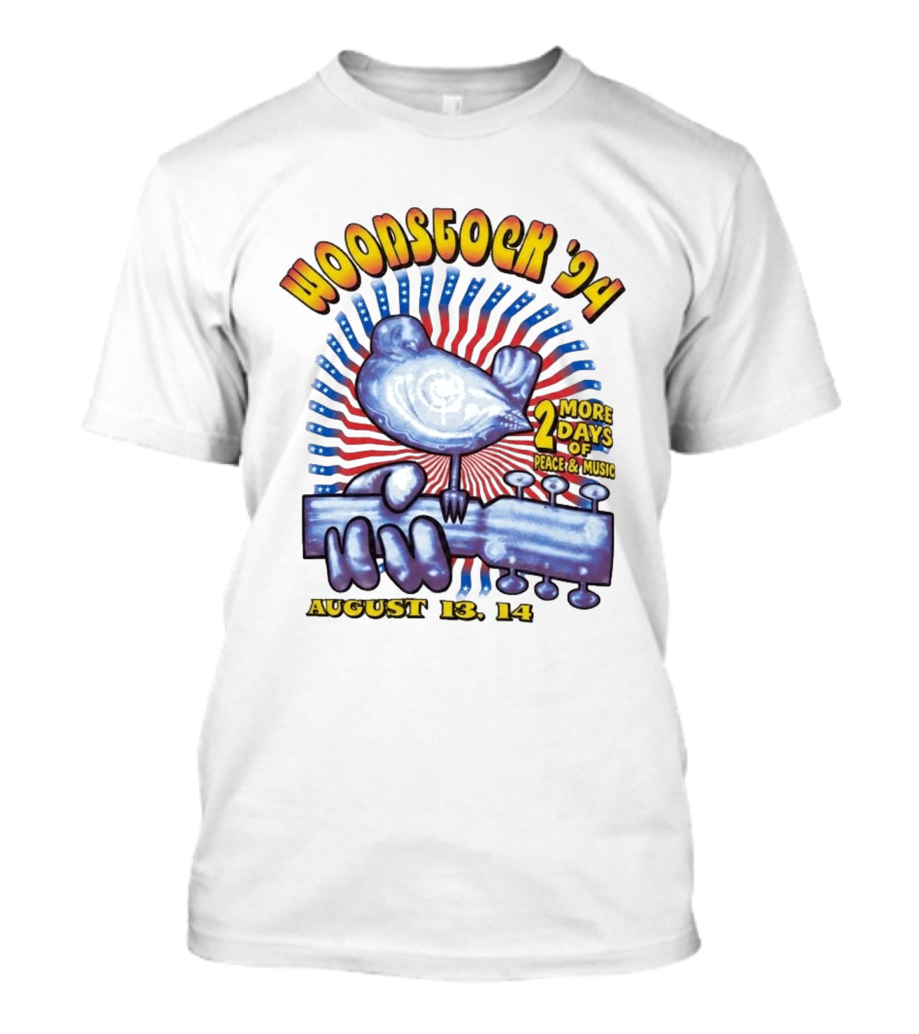 Von Miller Woodstock '94 August 13 14 2 More Days Of Peace And Music T-Shirt