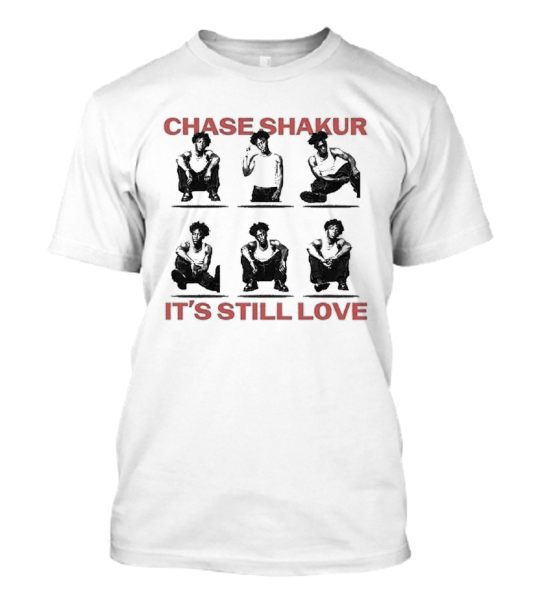 Chase Shakur It's Still Love Silhouette Series T-Shirt