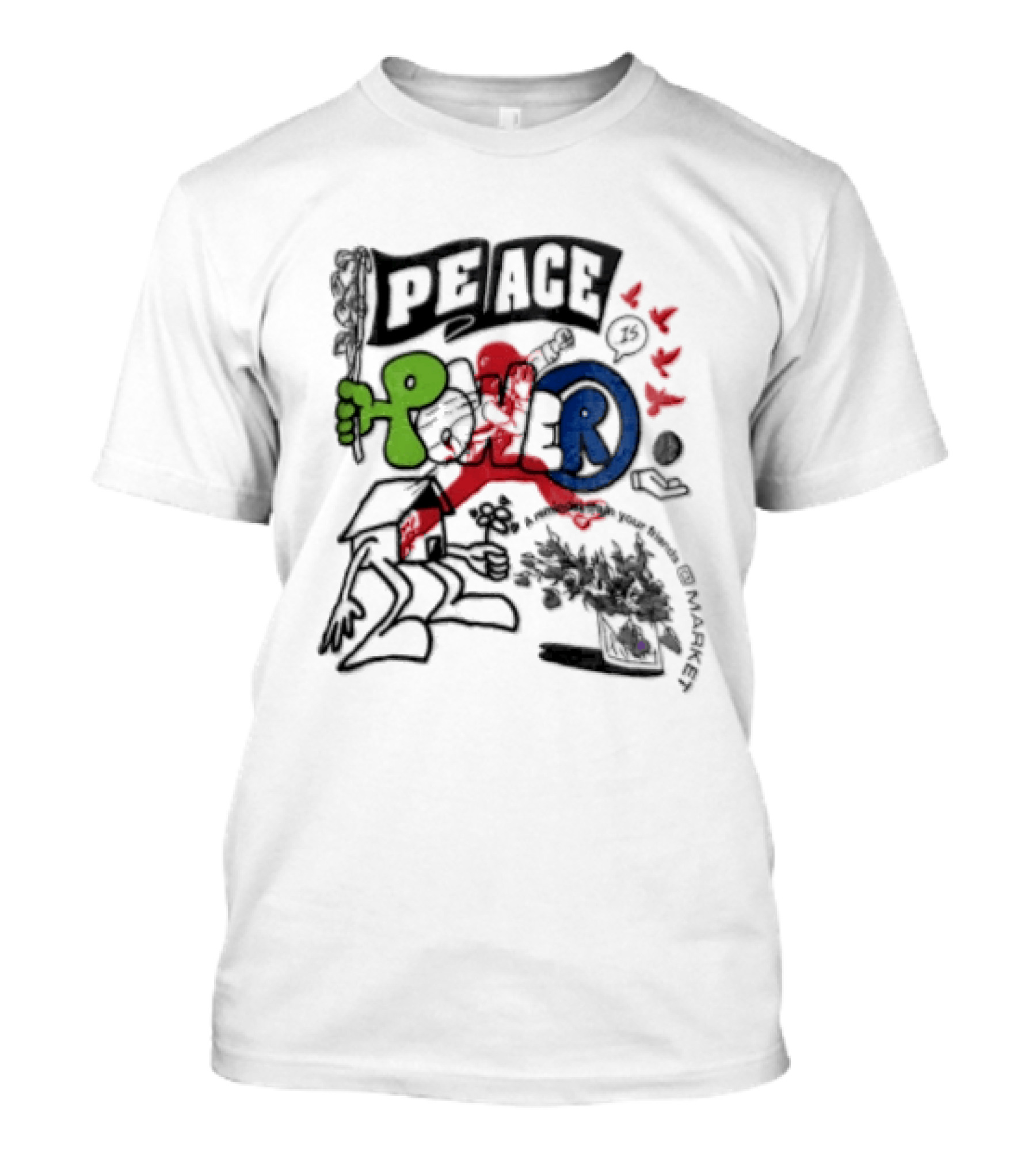 Peace Power Walker Kessler Dodgers T-Shirt