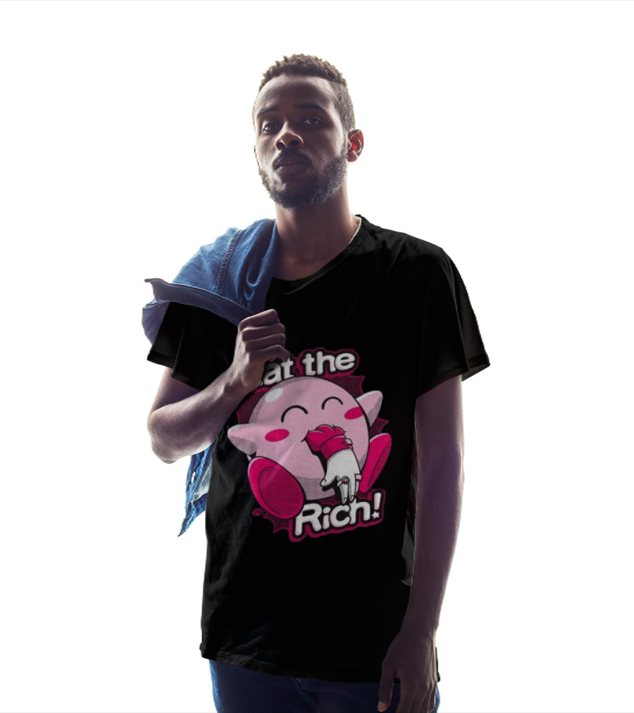 Punkwithacamera Store Eat The Rich Clay Graham Kirby Eating Hand T-Shirt