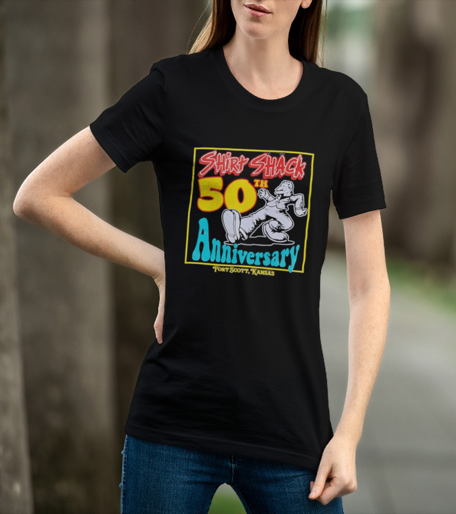 Shirt Shack 50th Anniversary Fort Scott Kansas T-Shirt