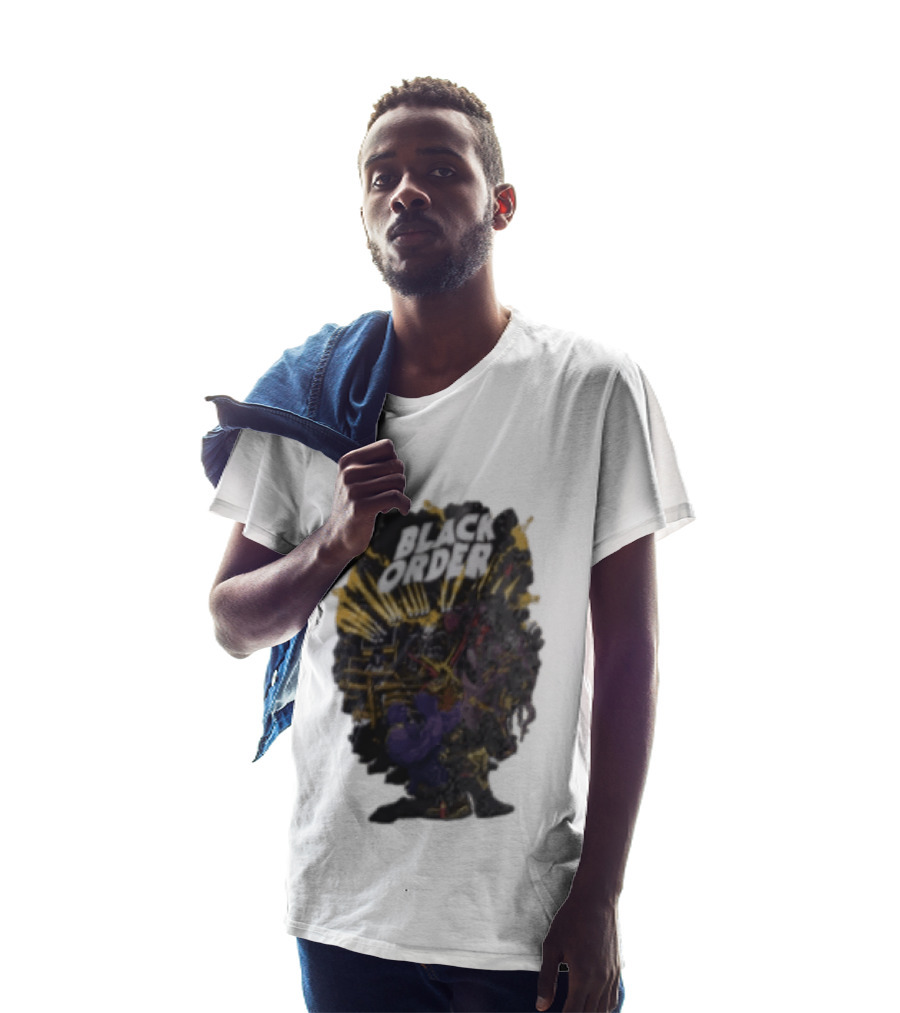 Black Order Thanos And The Children Of Thanos Rock Band Graphic Novel T-Shirt