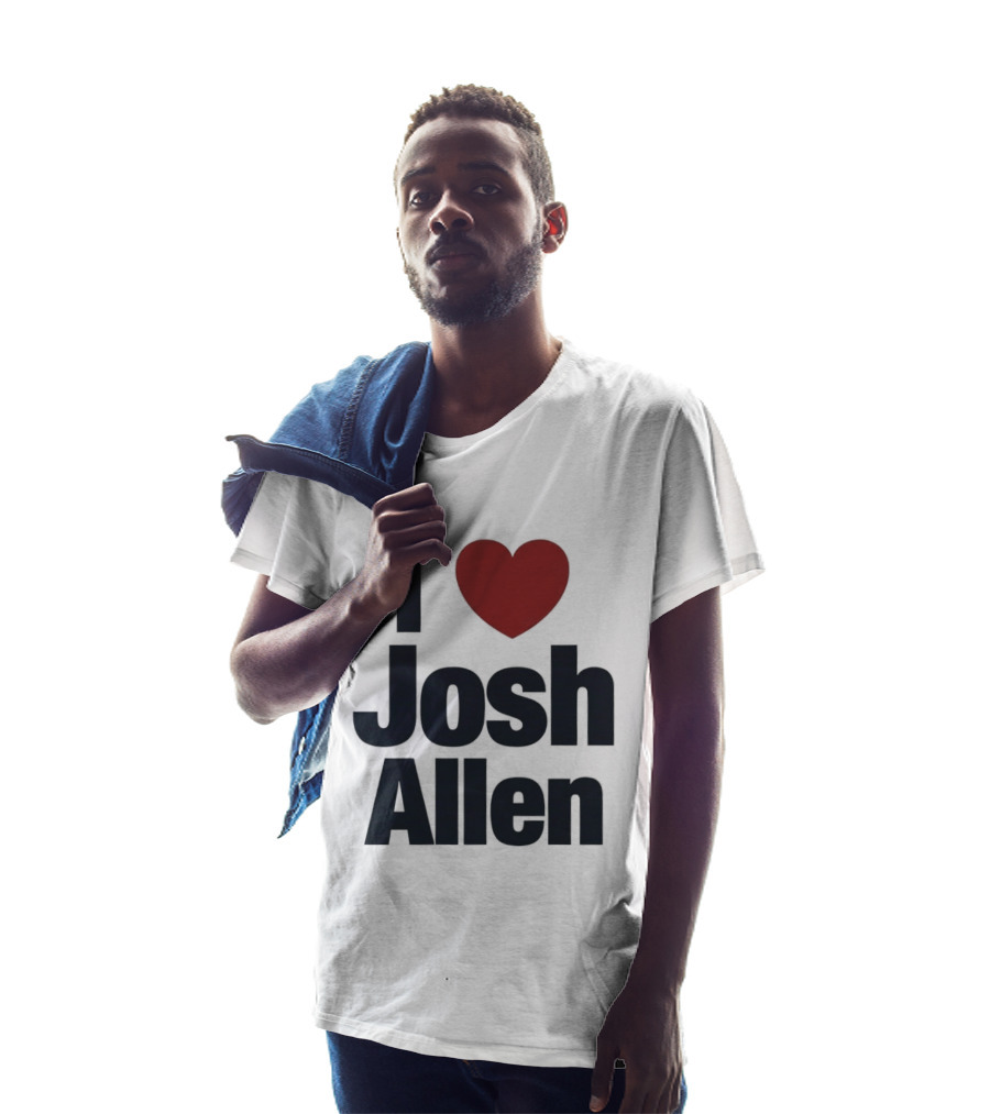 Buffalo Bills Fan I Heart Josh Allen T-Shirt