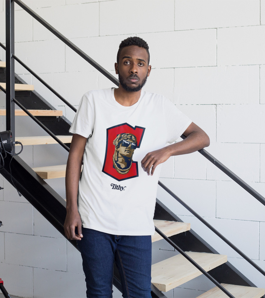 Guardians ILTHY Bold Warrior Statue With Sunglasses T-Shirt