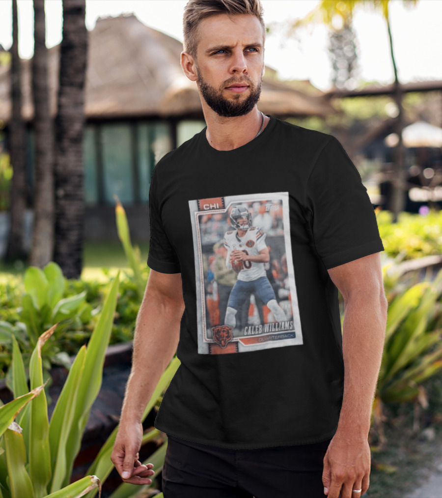 2026 Topps Caleb Williams Chicago Bears Quarterback Trading Card T-Shirt